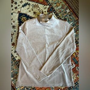 Lands End Velvet Pullover